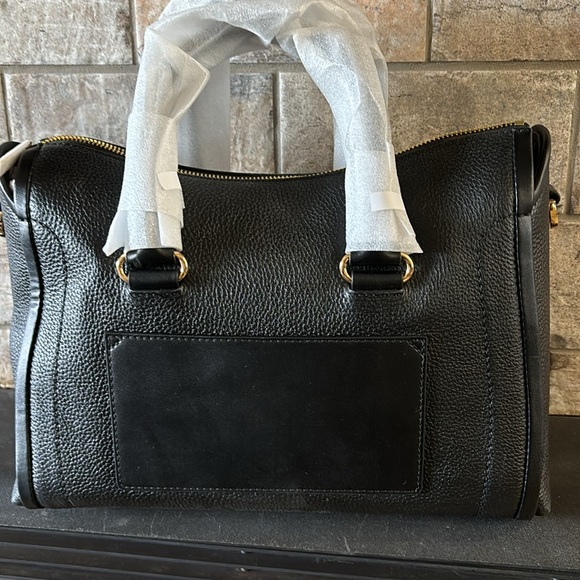 NWT Michael Kors leather Carine in Black - Picture 2 of 10